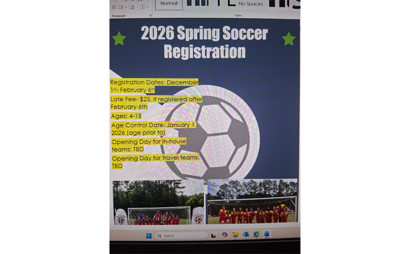2026 Spring Soccer